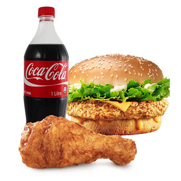 2 in 1 Meal (Chicken & Burger)-image-0