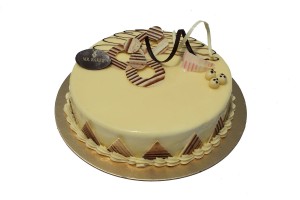 White Ganache Cake (Big)-image-0