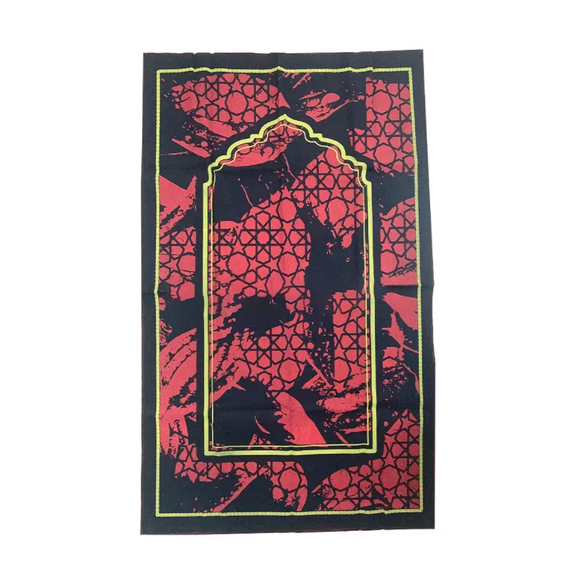 Ibadat Mashur Travel Jaynamaj Red & Black-image-0