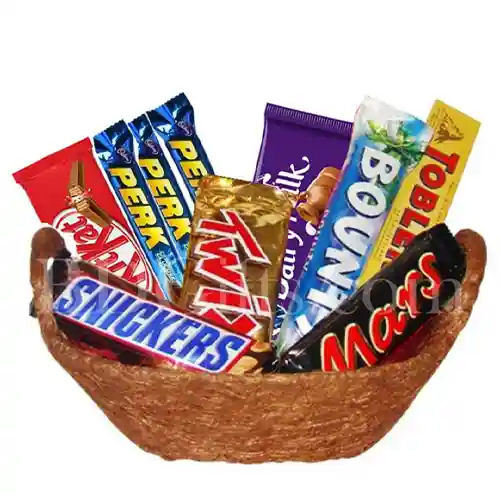Beautiful Mix Chocolate Basket-image-0