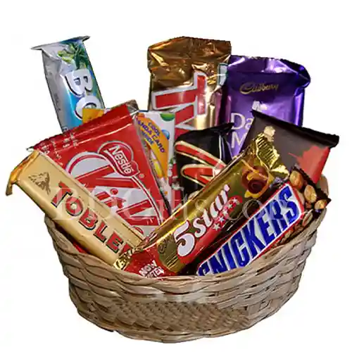 Nicely Mix Chocolate In Basket-image-0