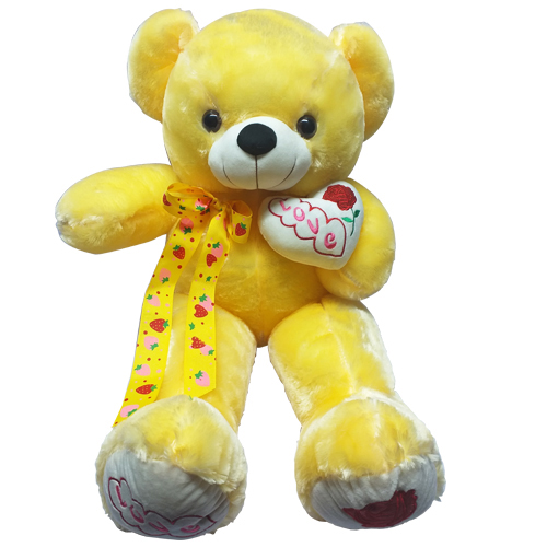 Cute Teddy Bear With Heart-image-0
