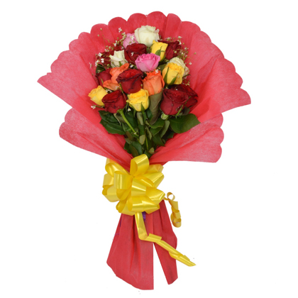 Awesome Mix Flowers In Bouquet-image-0