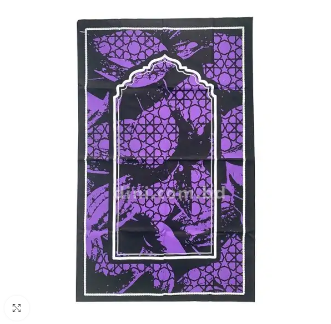 Ibadat Mashur Travel Jaynamaj Violet & Black-image-0