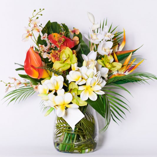 Gorgeous Mix Flowers In Vase-image-0